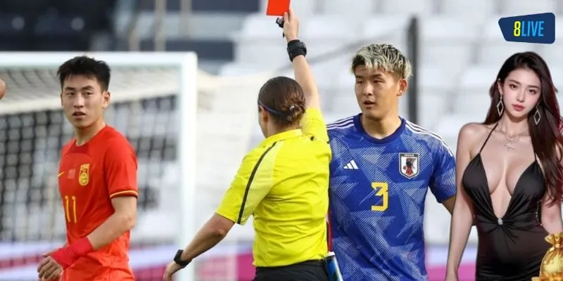 Lưu ý khi bắt kèo cầu thủ nhận thẻ đỏ đầu tiên