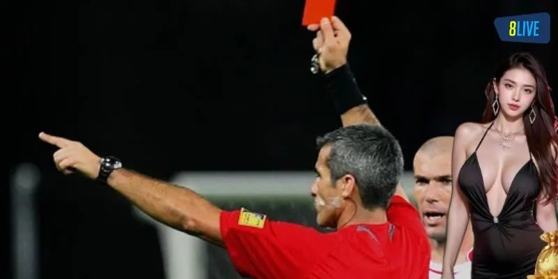 Mẹo bắt kèo cầu thủ nhận thẻ đỏ đầu tiên